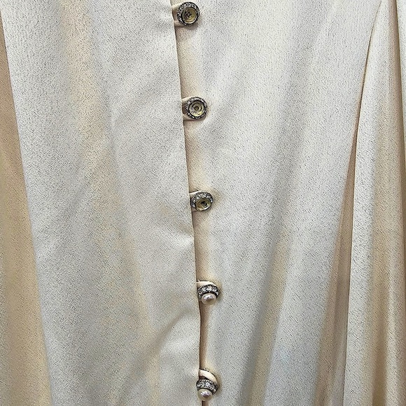 Nolan Miller Dynasty Collection for Neiman Marcus 80s Midi Dress Size 8 - Picture 4 of 12